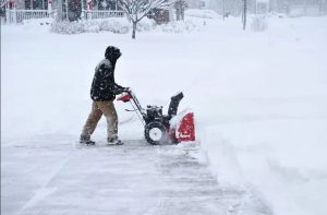 snow plowing service